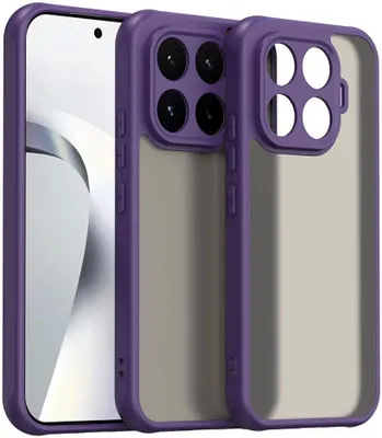 Produktbild von Hülle für Xiaomi 17T - Phonesta AirFrost Semi-Transparent Back Cover - Matt Lila