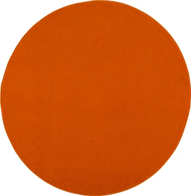Produktbild von Teppich UNI 9510 ORANGE 150x150 rund