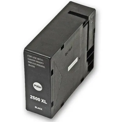 Produktbild von Druckerpatrone kompatibel mit Canon PGI-2500 XL Schwarz für Maxify iB4050, iB4150, MB5050, MB5150, MB5155, MB5350, MB5450, MB5455