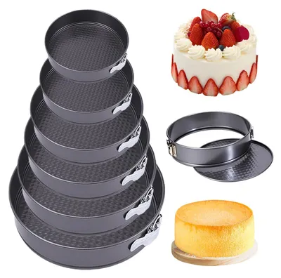 Springform-Set 6-teilig, Ø 18–28 cm, Kohlenstoffstahl, antihaftbeschichtet