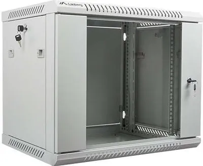 Obrázok produktu pre Lanberg WF01-6409-10S, Nástenný regál, 9U, 60 kg, 18 kg, Šedá