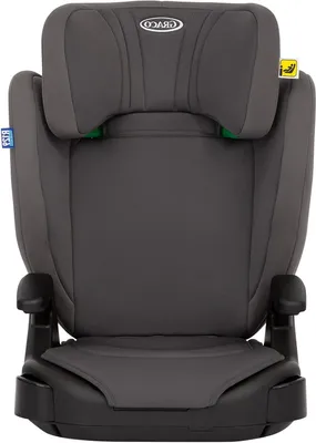 Image de Suréleveur de siège auto - Dossier haut - Voyage en toute sécurité - i-Size R129 - 100-150 cm - Gris