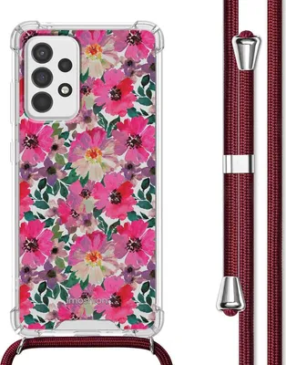 Immagine prodotto di Custodia di design imoshion con cinturino Samsung Galaxy A52(s) (5G/4G) - Flower Water