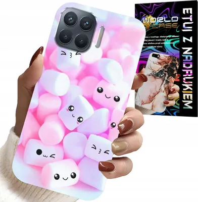 Zdjęcie produktu dla Etui Do Oppo Reno 4 Lite - Wzór W Słodkie Pianki, Obudowa, Plecki