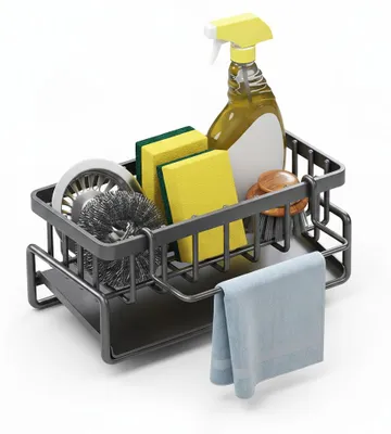 Imagen del producto de JL Cuisine - Organizador para fregadero - Acero inoxidable -, Imagen generada por IA