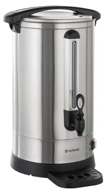 Produktbild von GastroHero Kaffeebereiter 18,2 Liter I Edelstahl Perkolator 121 Tassen Kapazität, Edelstahlfilter, Überhitzungsschutz, Zapfhahn & Wasserauffangschale