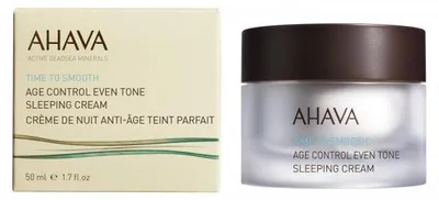 Productafbeelding van Ahava Age Control Even Tone Sleeping Cream (50 ml)