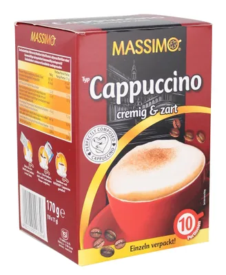 Produktbild von Massimo Cappuccino cremig & zart 10er (1x170g Packung)