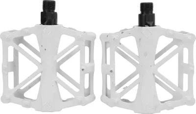Produktbild von Fahrradpedale, rutschfest, leicht, Mountainbike, Aluminiumlegierung, Plattformpedale, Weiß