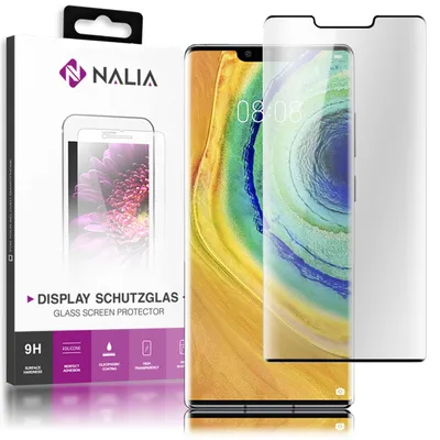 Obrázok produktu pre NALIA ochranné sklo pre Huawei Mate30 Pro sklo, 9H ochrana celého displeja