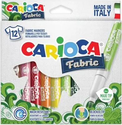 Image de Carioca Cromatex Stylo feutre extra-épais Multicolore 12 pc(s)