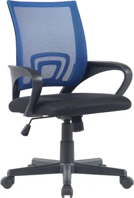 Produktbild von CLP Bürostuhl Genius höhenverstellbar und drehbar blau
