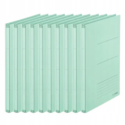Zdjęcie produktu dla Segregator Zero Max Basic (Teczka Skoroszytowa) A4 Zielony Pastel 10Szt