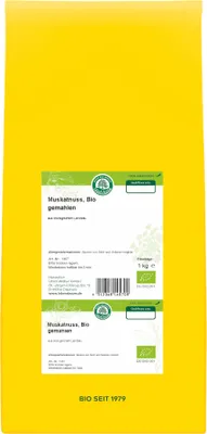 Produktbild von Muskatnuss gemahlen 1000g - Einzelgewürz von Lebensbaum