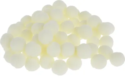 Produktbild von VBS Pompons, 15mm, 60 Stück Creme