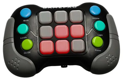 Zdjęcie produktu dla Gra Memory elektroniczna zręcznościowa antystresowa konsola light 4 tryby