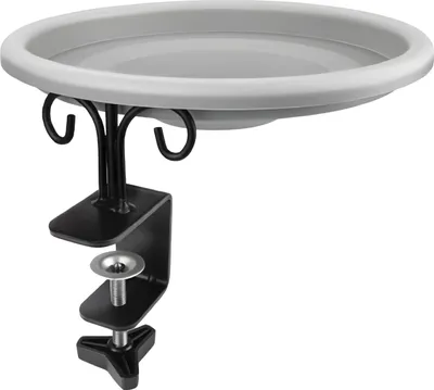 Produktbild von WILDLIFE FRIEND, Vogeltränke hängend für Balkongeländer, frostsicher, Vogeltränke Balkon, (Ø 30cm) -  Transportschaden Kosmetisch