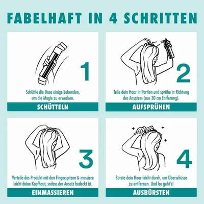 Produktbild von Batiste Trockenshampoo mit Farbe - SCHWARZ 200ml