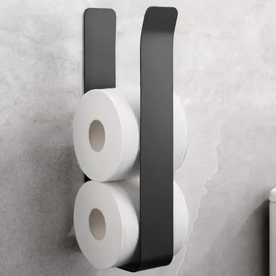 Imagen del producto de Soporte para papel higiénico de acero inoxidable en color