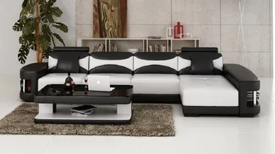 Produktbild von Wohnlandschaft Ecksofa L Form Eckgarnitur