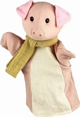 Image de Marionnette de main, petit cochon, Egmont Toys