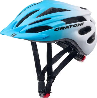 Produktbild von CRATONI Kinder-Fahrradhelm Pacer Jr, blau-weiß