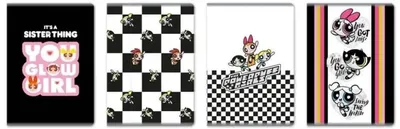 Produktbild von Heft A5/60 Seiten, kariert, „Die Powerpuff Girls“ (5 Stück) – Beniamin