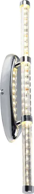 Produktbild von LED Wandleuchte, Röhrenförmig, Chrom, klar, H 50 cm