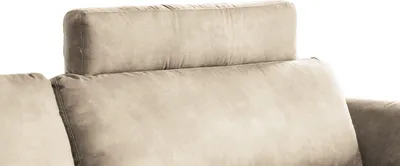 Produktbild von KAWOLA Kopfstütze MALTA Stoff beige