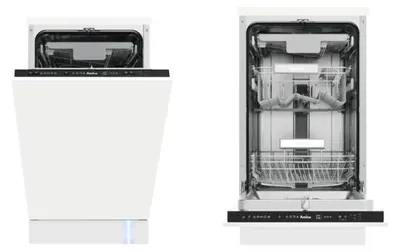 Produktbild von Amica EGSPV 584 900, Voll integriert, Single (45 cm breit), Schwarz, Tasten, LED, 1,5 m