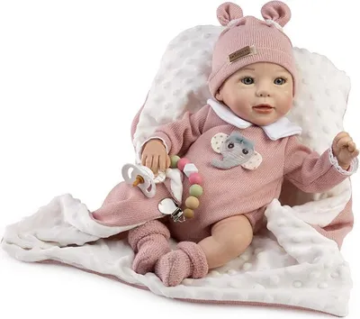 Produktbild von MuÑecas Guca Nadia Reborn Prematur Puppe Rosa  Rosa One Size