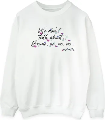 Produktbild von Disney - "Encanto We Dont Talk About Bruno No No" Sweatshirt für Damen BI16922 (M) (Weiß)