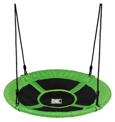 Zdjęcie produktu dla Huśtawka gniazdo KETTLER zielona - 100cm x 176cm, regulowana wysokość, odporna na warunki atmosferyczne