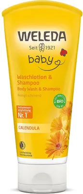Image de Lotion lavante & shampooing au Calendula Weleda 200ml