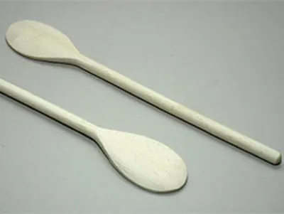 Obrázek produktu pro Dřevěná lžíce na vaření, OVÁLNÁ, cca 30 cm