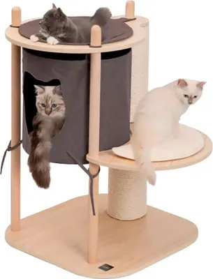 Productafbeelding van Catit Vesper Klein kattenhuis, bruin. Bruin, één maat