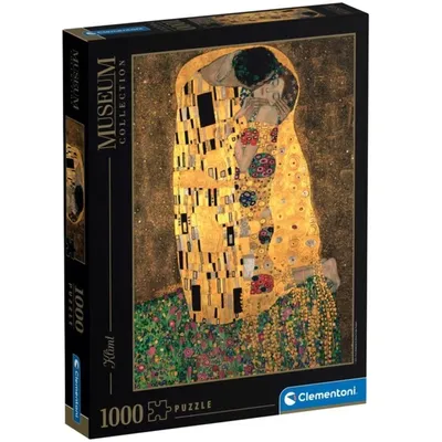 Obrázok produktu pre Clementoni Museum Collection Klimt - Il Bacio, 1000 kusov, Umenie, 14 rok / roky