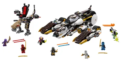 Produktbild von LEGO® NINJAGO Ultra-Tarnkappen-Fahrzeug 70595