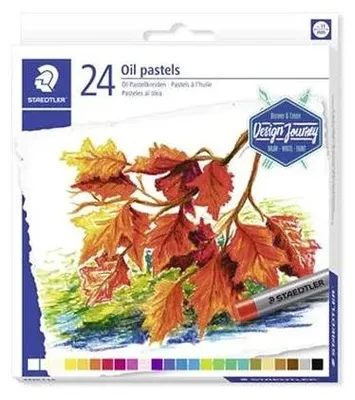 Immagine prodotto di 6 confezioni di pastelli a olio STAEDTLER 2420 C24, 24 pezzi ciascuna