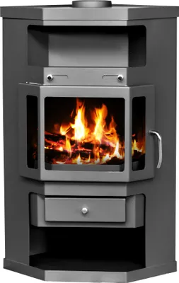 Produktbild von EEK A Eck-Kaminofen - Kaminofen Victoria 05 Panama 9.0 kW BImSchV Stufe 2