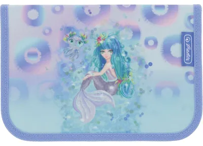 Produktbild von Herlitz Mystic Mermaid, 31 Stück(e), Blau, Pink, Polyester, Abbildung, 205 mm, 140 mm