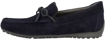 Zdjęcie produktu dla Geox SNAKE MOC buty męskie - wygodne loafersy - niskie buty niebieskie rekreacyjne NOWOŚĆ