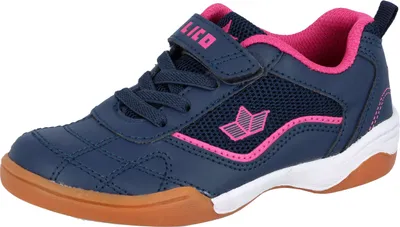 Produktbild von Lico Ben VS Kinderschuhe Mädchen Sneaker Flach Klettschuh Blau Freizeit, Schuhgröße:30 EU