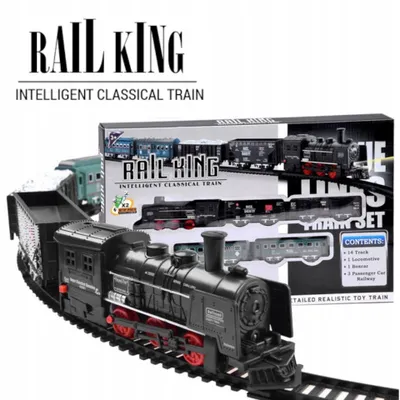 Produktbild von Jokomisiada RC0448 Elektrische Eisenbahn mit Waggons