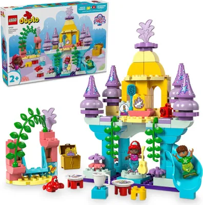 Obrázek produktu pro LEGO DUPLO Arielin kouzelný podmořský palác, Sada na stavění, 2 rok/roky, Plast, 116 kusů, 1,97 kg
