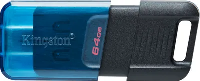 Image de Kingston Technology DataTraveler 64 Go 80 M 200 Mo/s USB-C 3.2 Gen 1