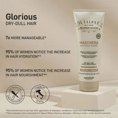 Produktbild von ALFAPARF MILANO IL Salone Glorious Maske 250 ml