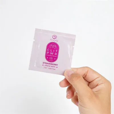 Image de Secretplay - Lubrifiant à la fraise en dose unique 2 ml