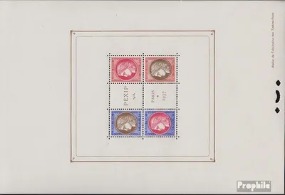 Produktbild von Briefmarken Frankreich 1937 Mi Block3 (kompl.Ausg.) mit Falz PEXIP
