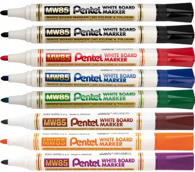 Produktbild von Pentel MW85 Whiteboard-Marker Set 8 Farben